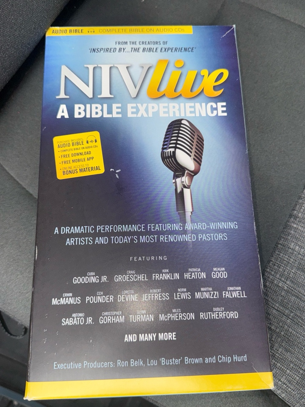 NIV Live A Bible Experience - CD Audio Set NWOT